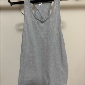 EUC Under Armour Gray Relaxed Backless Tank Top